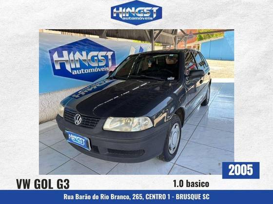 VOLKSWAGEN GOL 1.0 MI 8V ÁLCOOL 2P MANUAL G.III